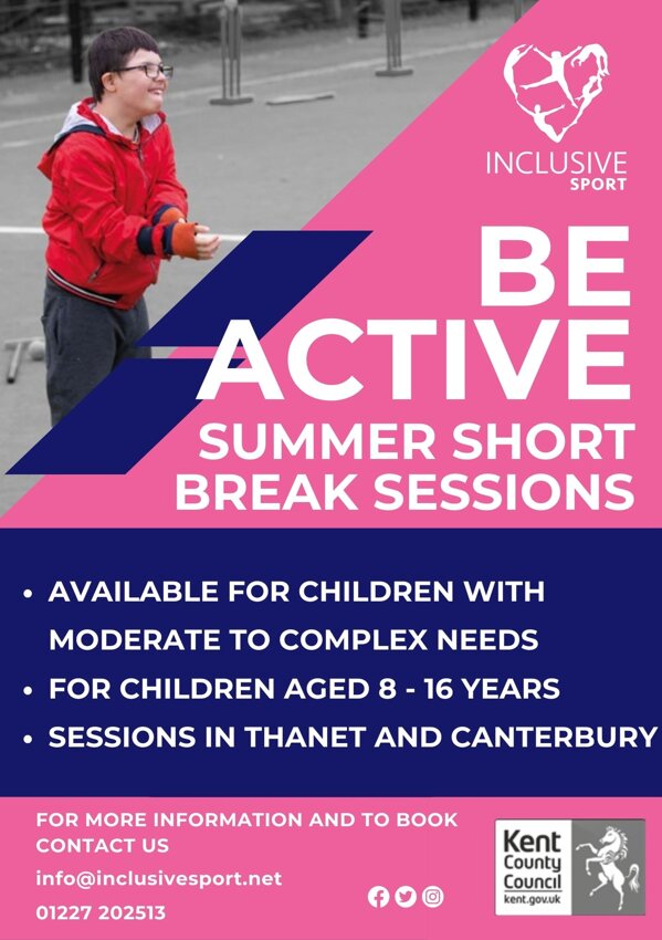 Image of Inclusive Sport Summer Short Break-Be Active Sessions